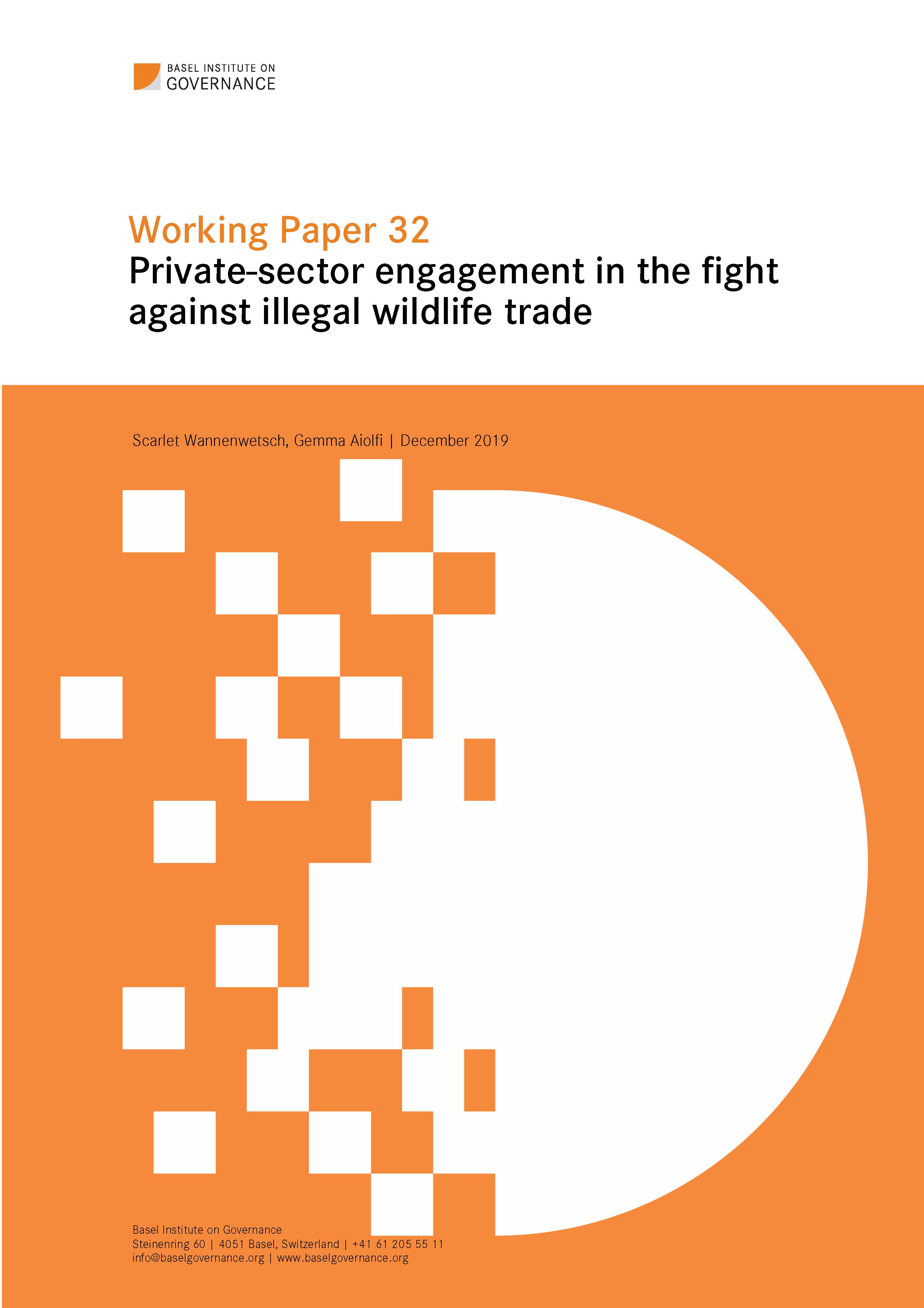 Cover page of Working Paper 32