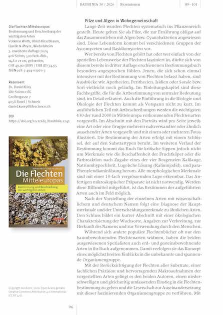 Titelseite Rezension